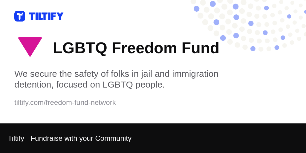 Tiltify LGBTQ Freedom Fund