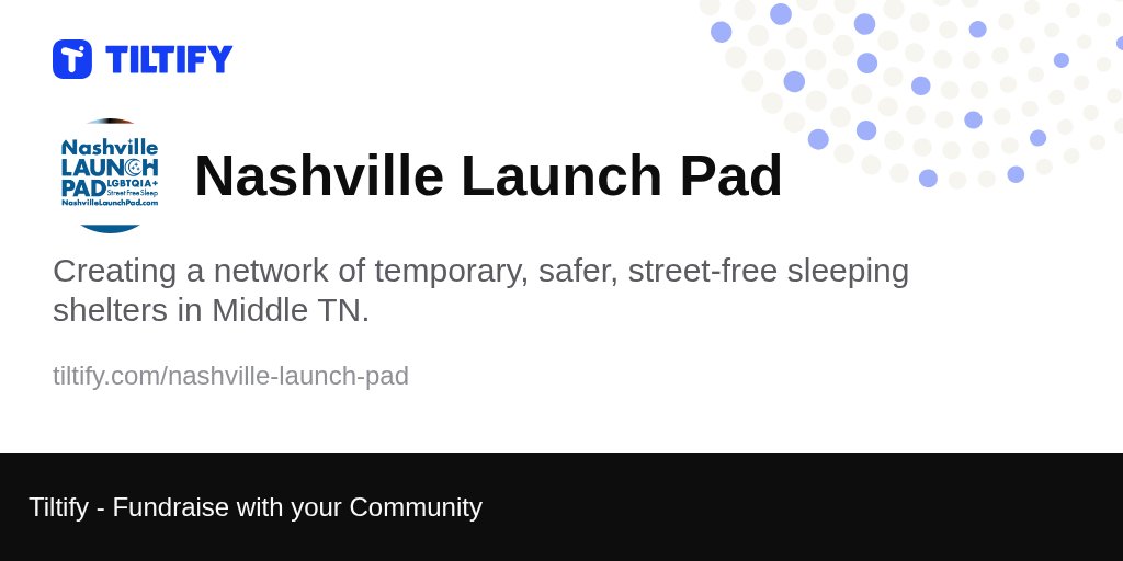 Tiltify Nashville Launch Pad