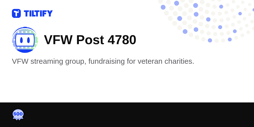 VFW Post 4780 on Tiltify