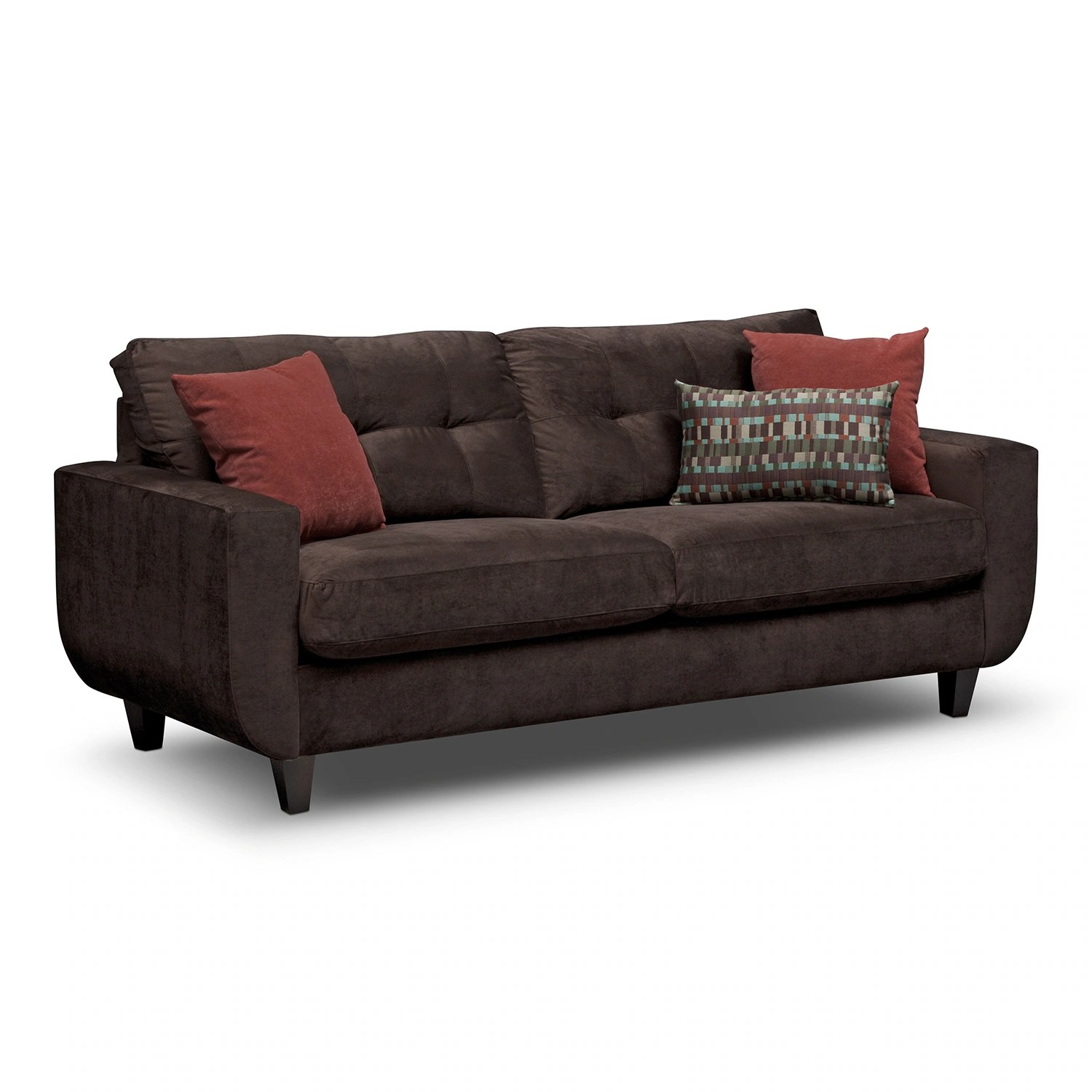 Walker Chocolate Sofa