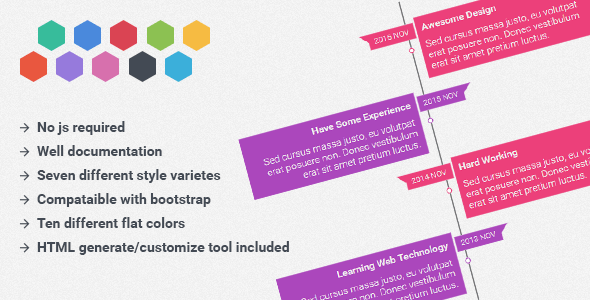 MK CSS3 Timeline Download Nulled Themes Plugins