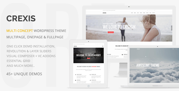 Crexis Responsive MultiPurpose WordPress Theme