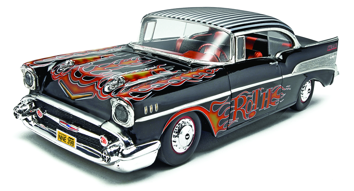 AUG142453 ED ROTH 57 CHEVY BEL AIR 1/25 SCALE MODEL KIT Previews World