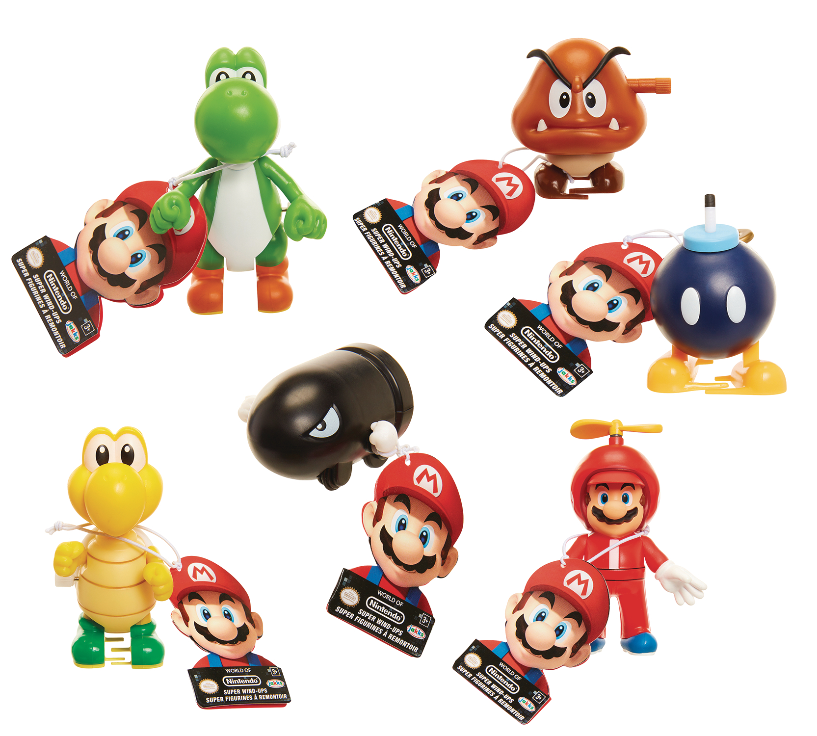 JUL189156 WORLD OF MARIO WINDUP TOY DIS Previews World