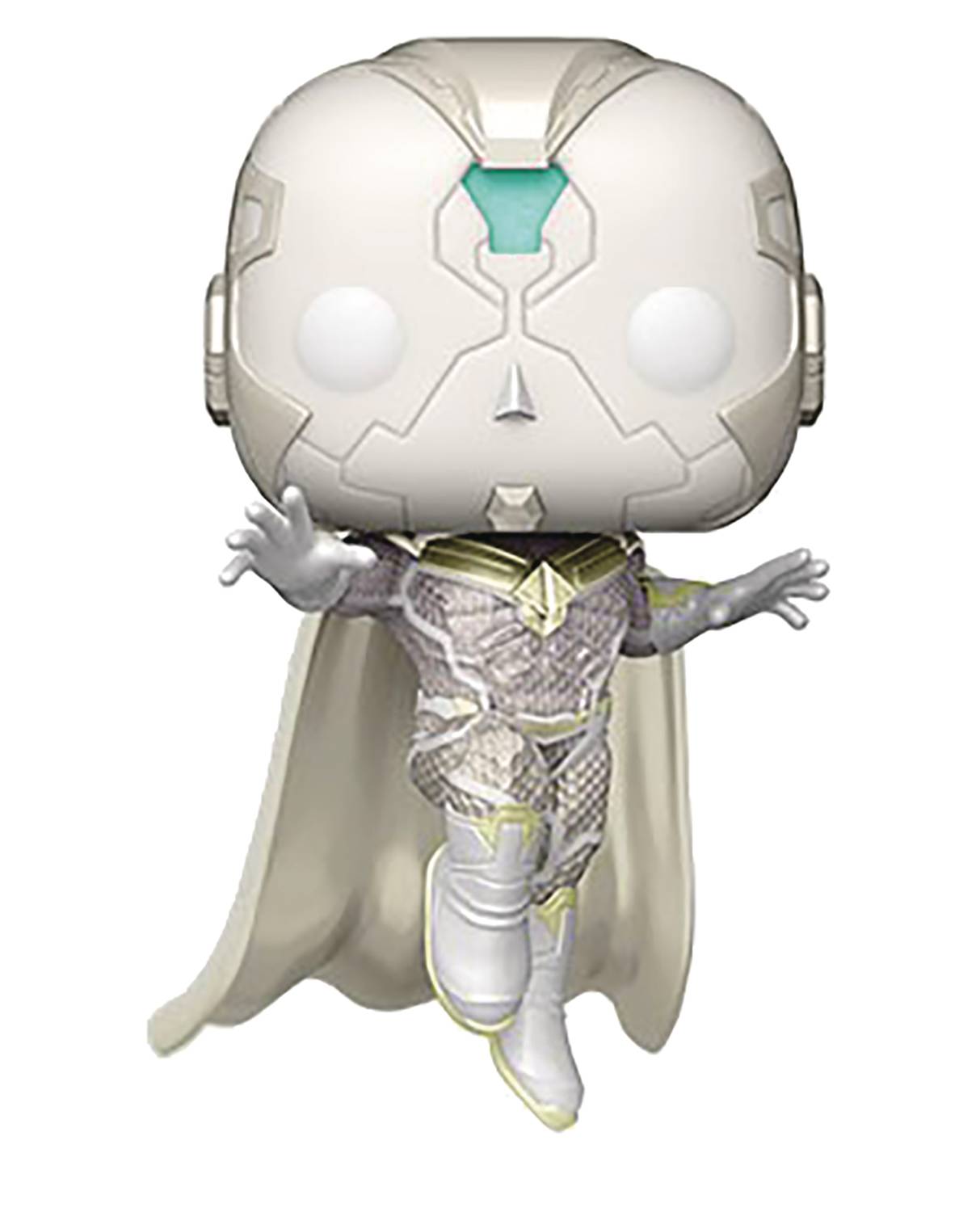 AUG209266 POP WANDAVISION WHITE VISION VINYL FIG Previews World