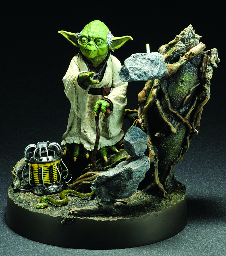 DEC111753 SW YODA ARTFX STATUE EMPIRE STRIKES BACK VER Previews World