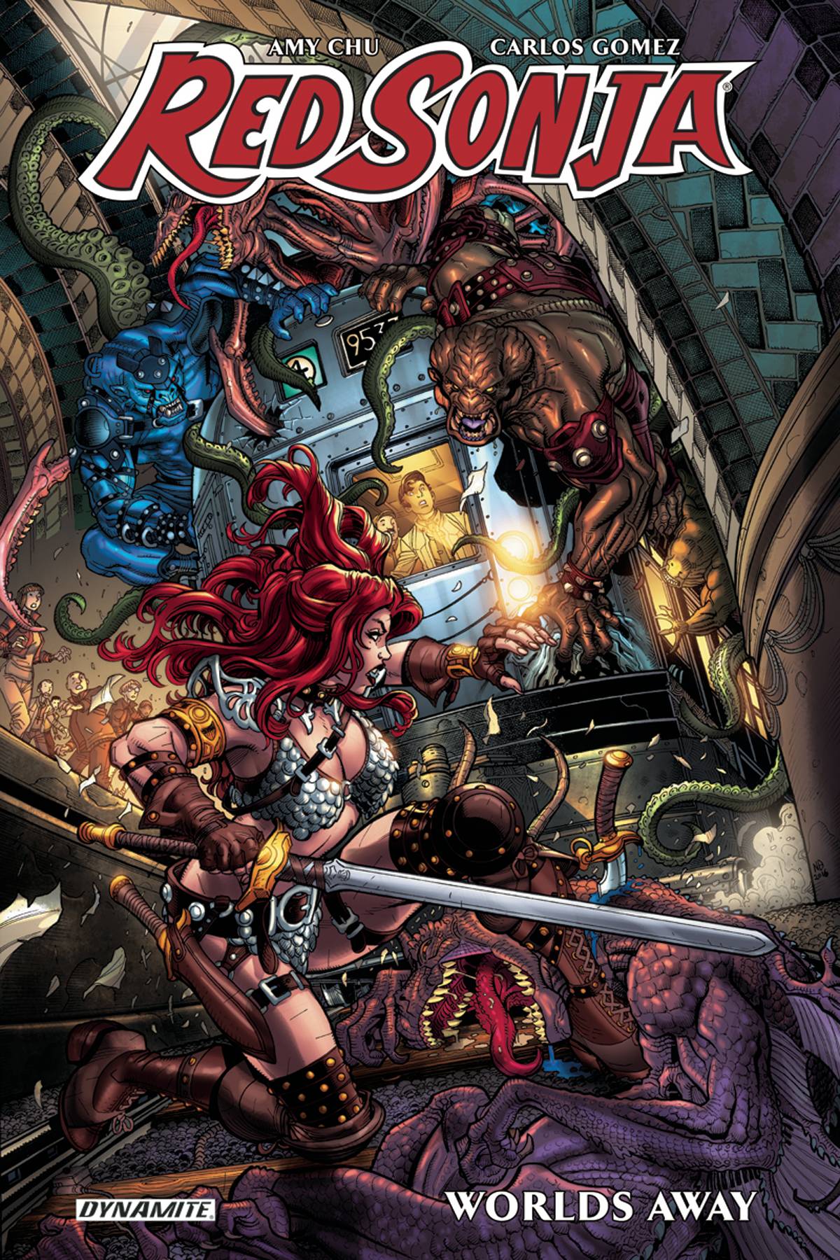APR220436 RED SONJA WORLDS AWAY TP VOL 01 (MAY171516
