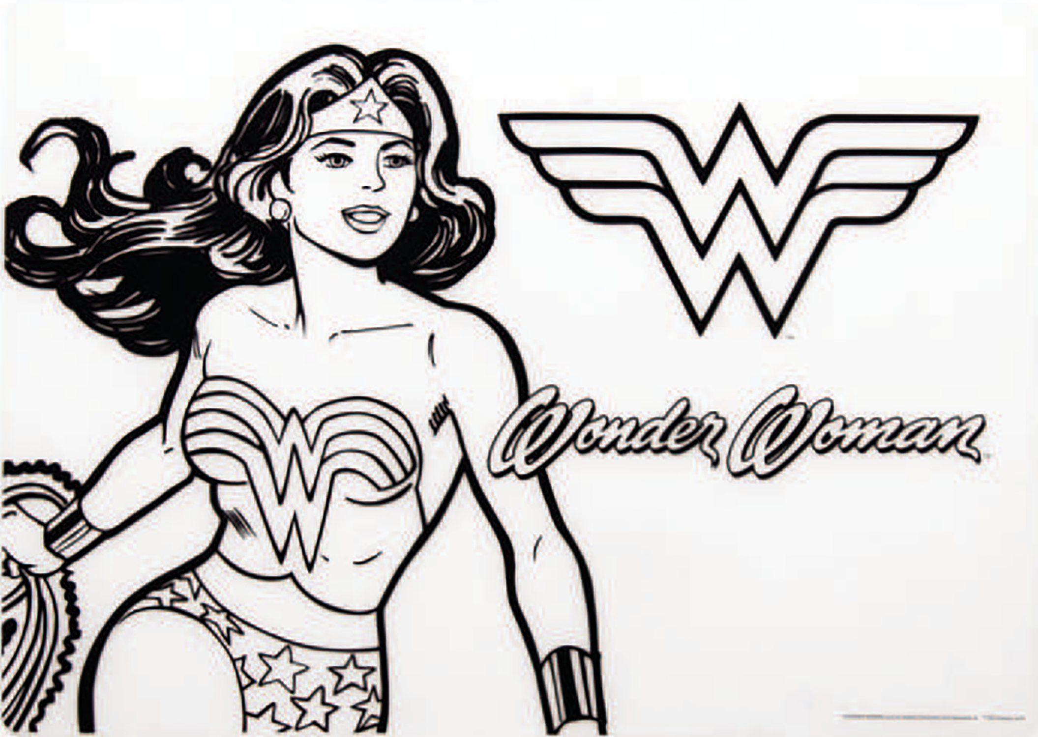 AUG178686 DC COMICS WONDER WOMAN SILICONE COLORING PLACEMAT