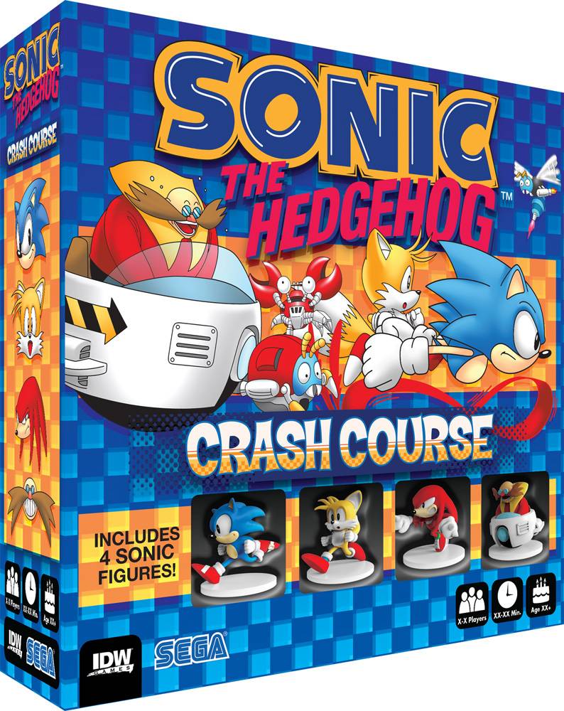 MAY180772 SONIC HEDGEHOG CRASH COURSE BOARDGAME Previews World