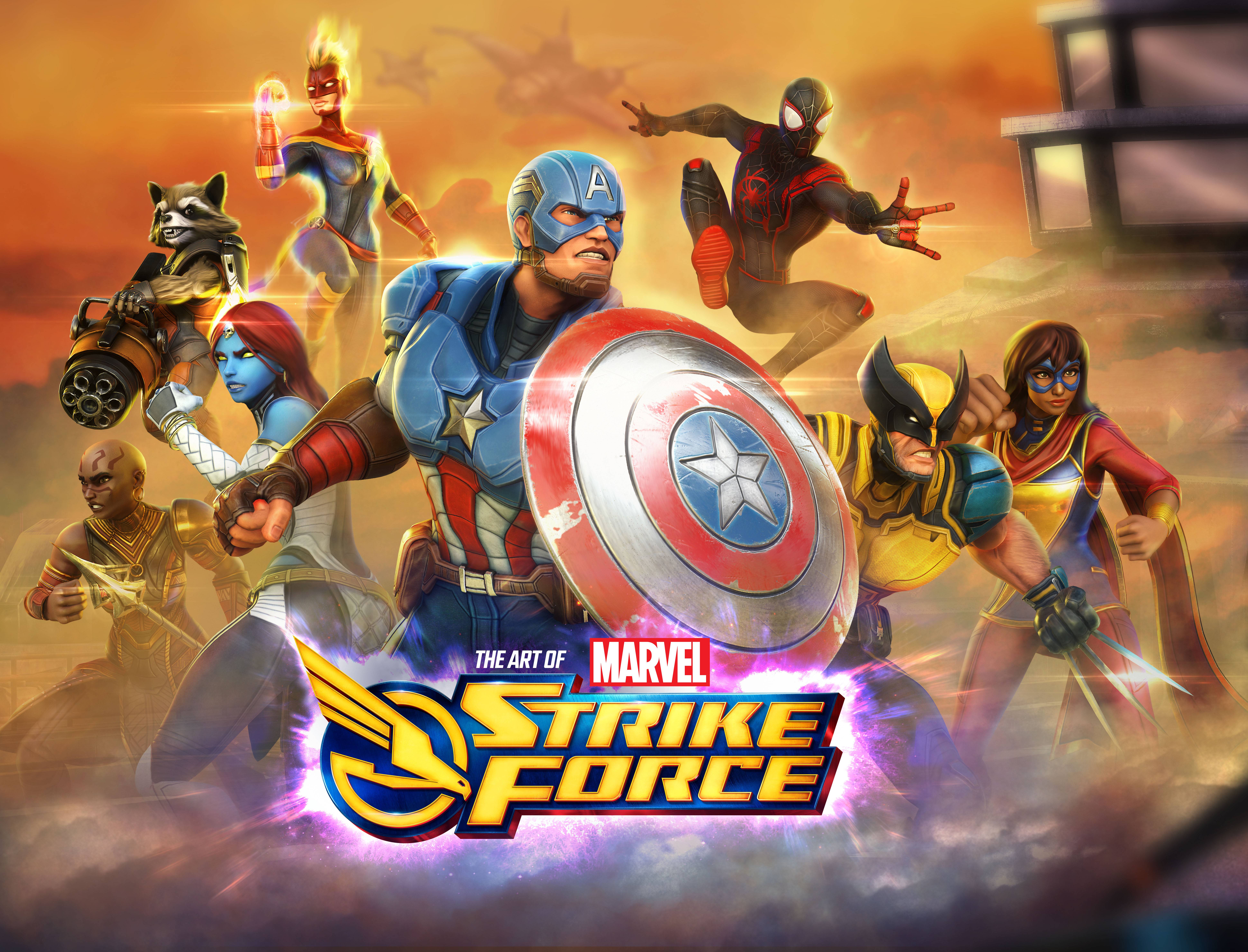 MAR191006 MARVEL STRIKE FORCE HC ART OF GAME Previews World