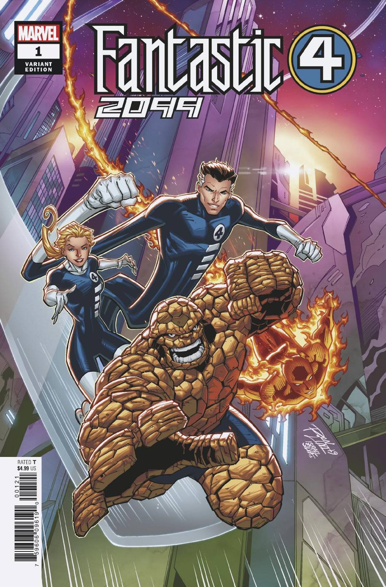 SEP190832 FANTASTIC FOUR 2099 1 RON LIM VAR Previews World