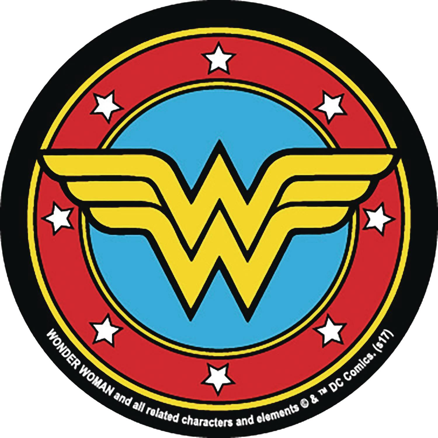 MAR202984 DC HEROES WONDER WOMAN LOGO METAL Previews World
