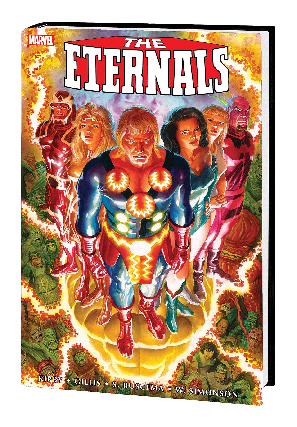 MAR201090 ETERNALS COMPLETE SAGA OMNIBUS HC ROSS CVR Previews World