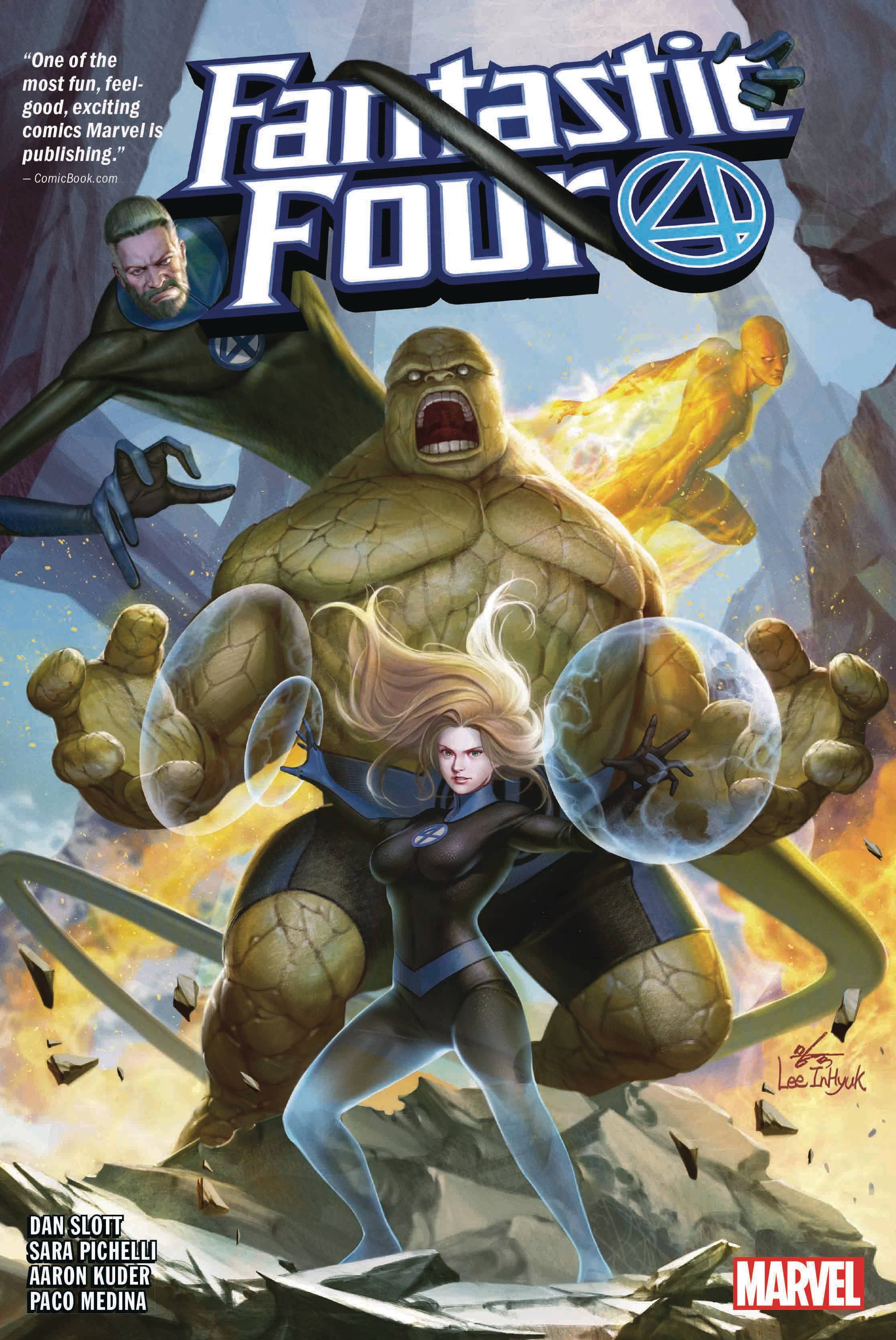 SEP200729 FANTASTIC FOUR BY DAN SLOTT HC VOL 01 Previews World