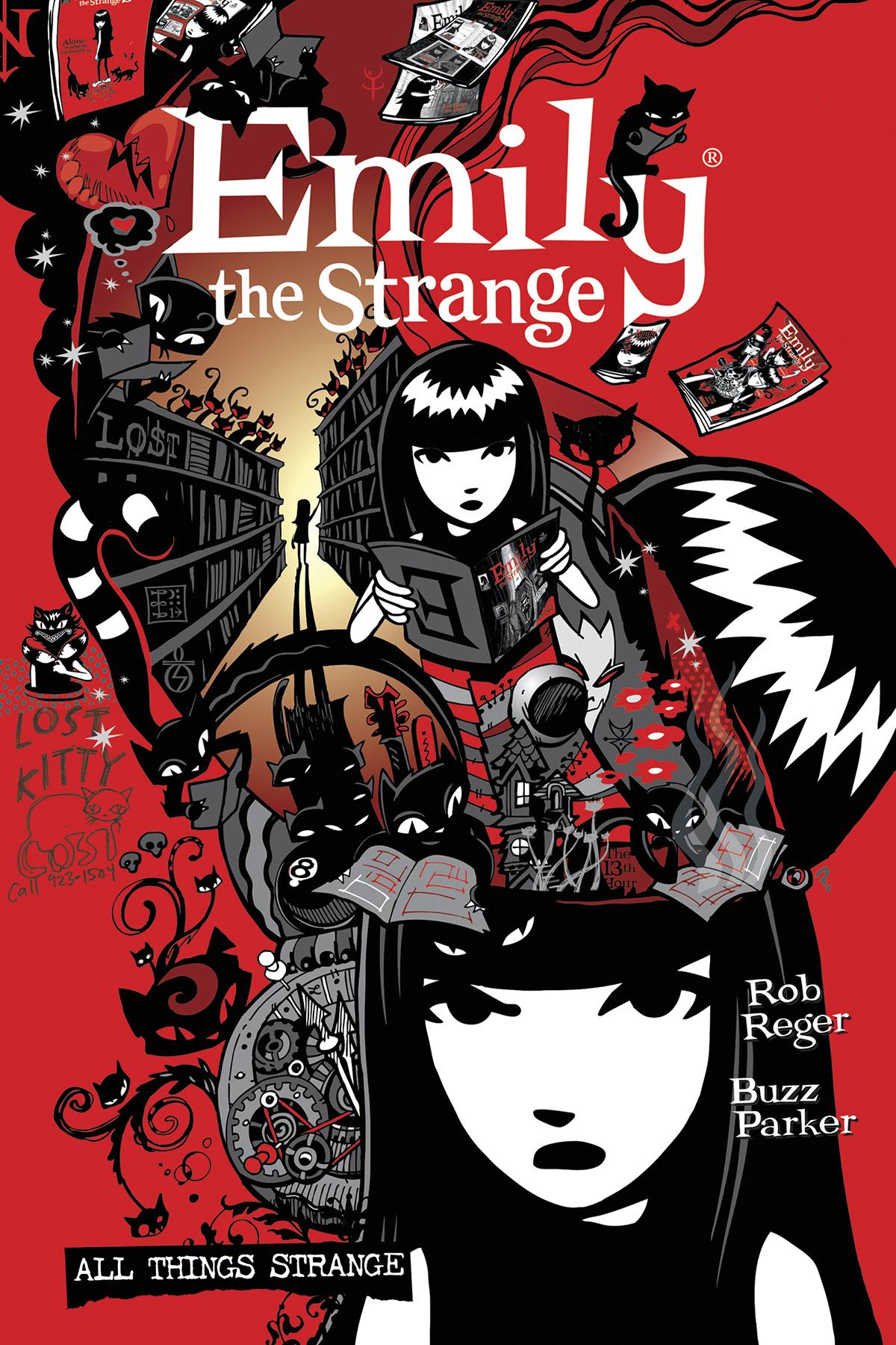 OCT200309 COMPLETE EMILY THE STRANGE ALL THINGS STRANGE 2ND ED HC