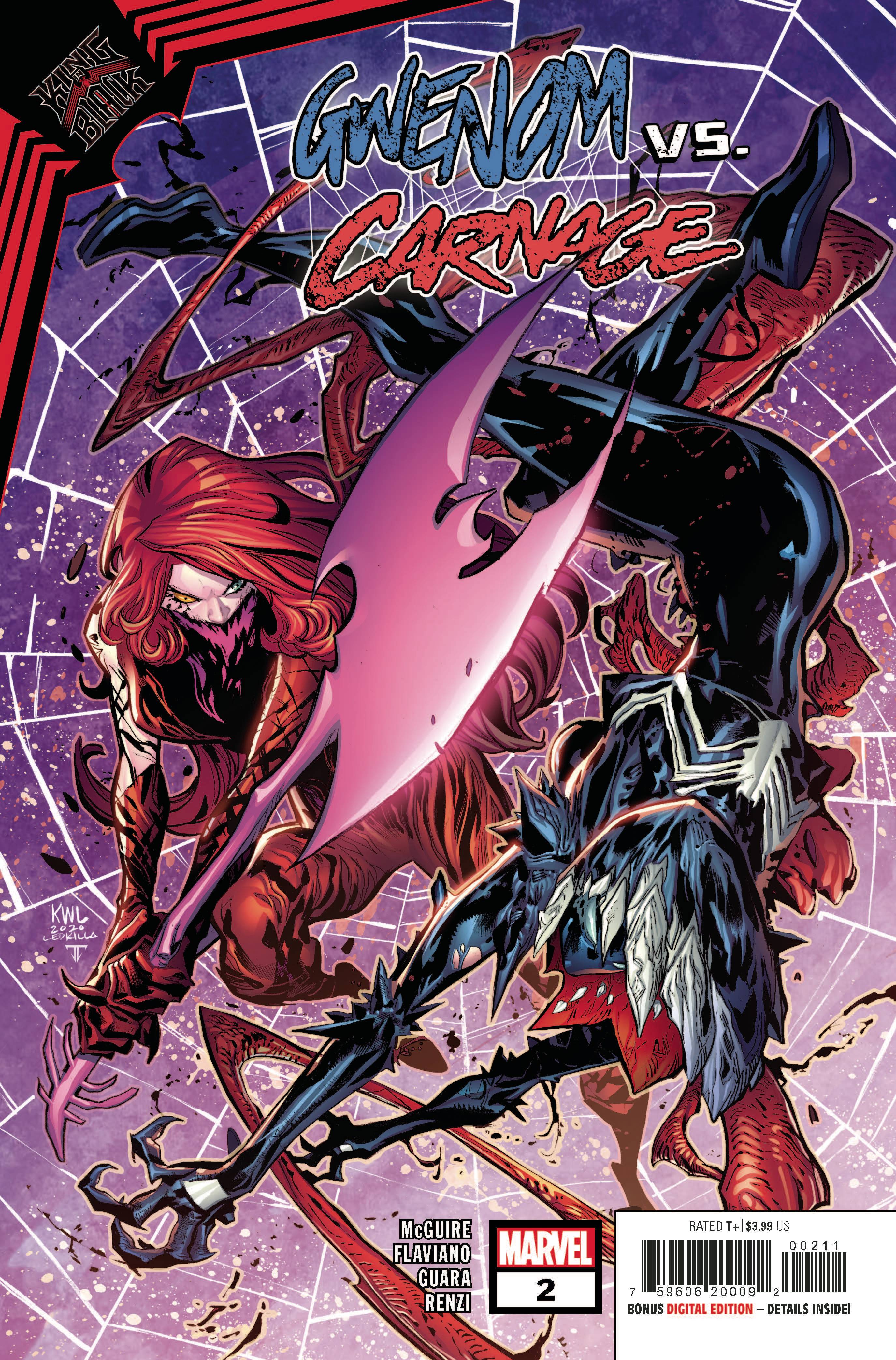 DEC200507 KING IN BLACK GWENOM VS CARNAGE 2 (OF 3) Previews World