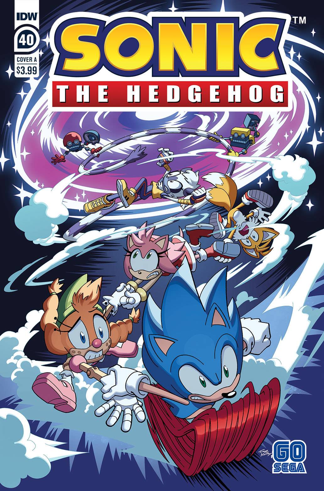 FEB210457 SONIC THE HEDGEHOG 40 CVR A TRACY YARDLEY Previews World