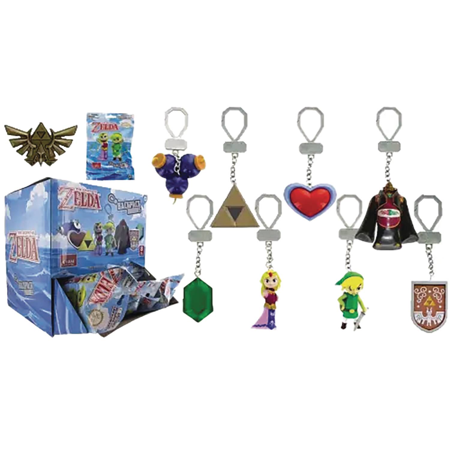 JAN248775 NINTENDO ZELDA BACKPACK BUDDIES KEYCHAIN 24PC BMB DS ( Previews World