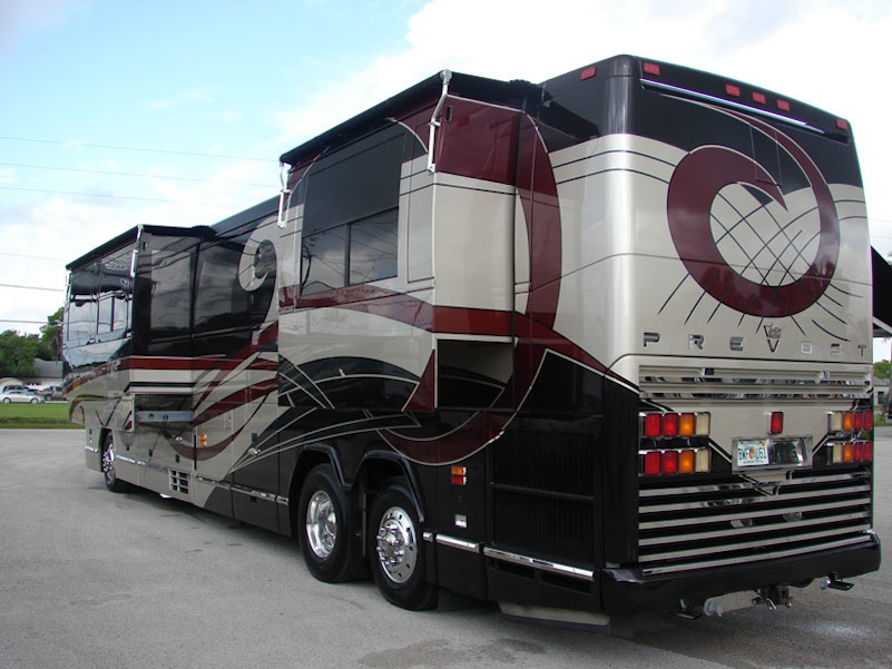 2000 Prevost Featherlite H345 Double Slide