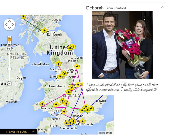 Interflora invite the public to send surprise flowers to a special