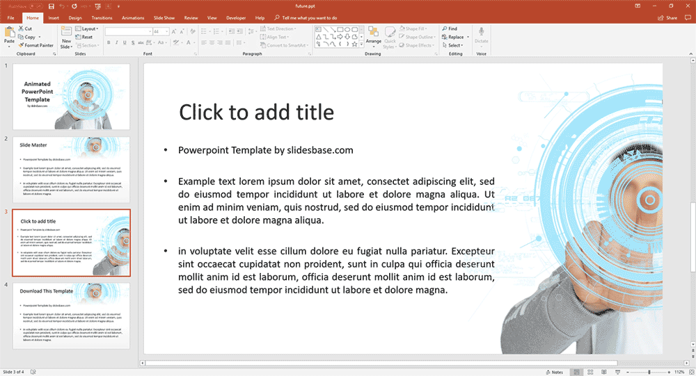 The Future Prezi Template Prezibase