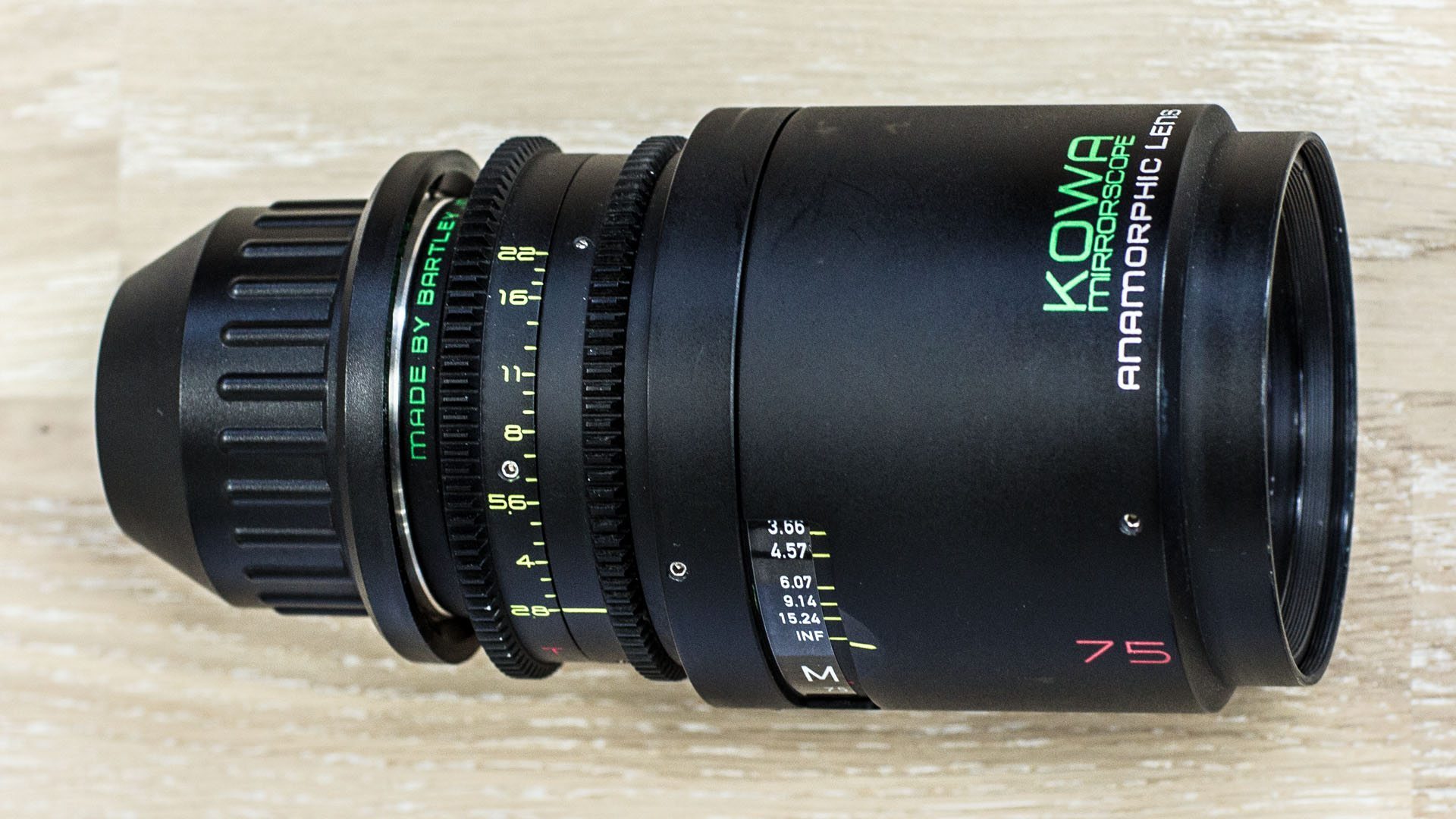 Kowa Anamorphic 75mm T2.8 (2x) Lens Rental PRG Gear