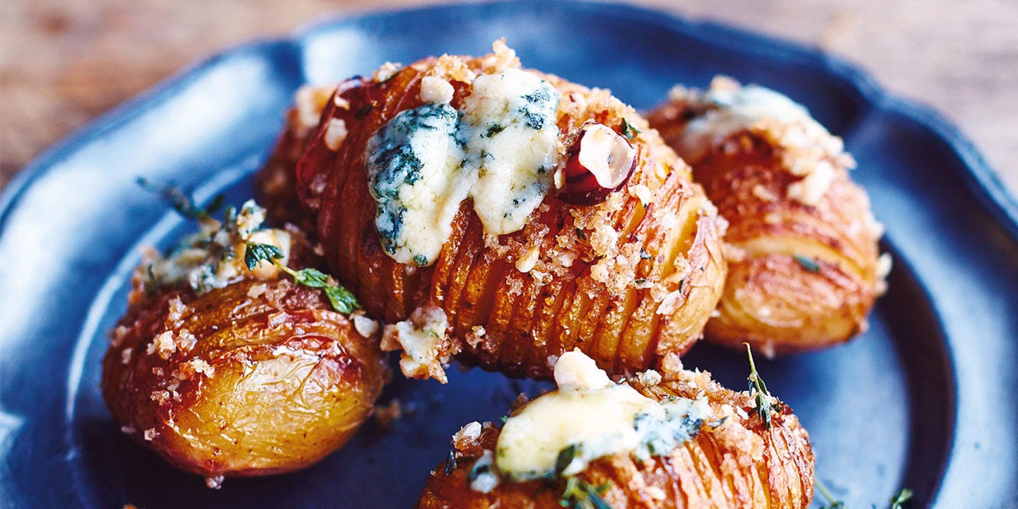 Jamie's hasselback potatoes Penguin Books Australia