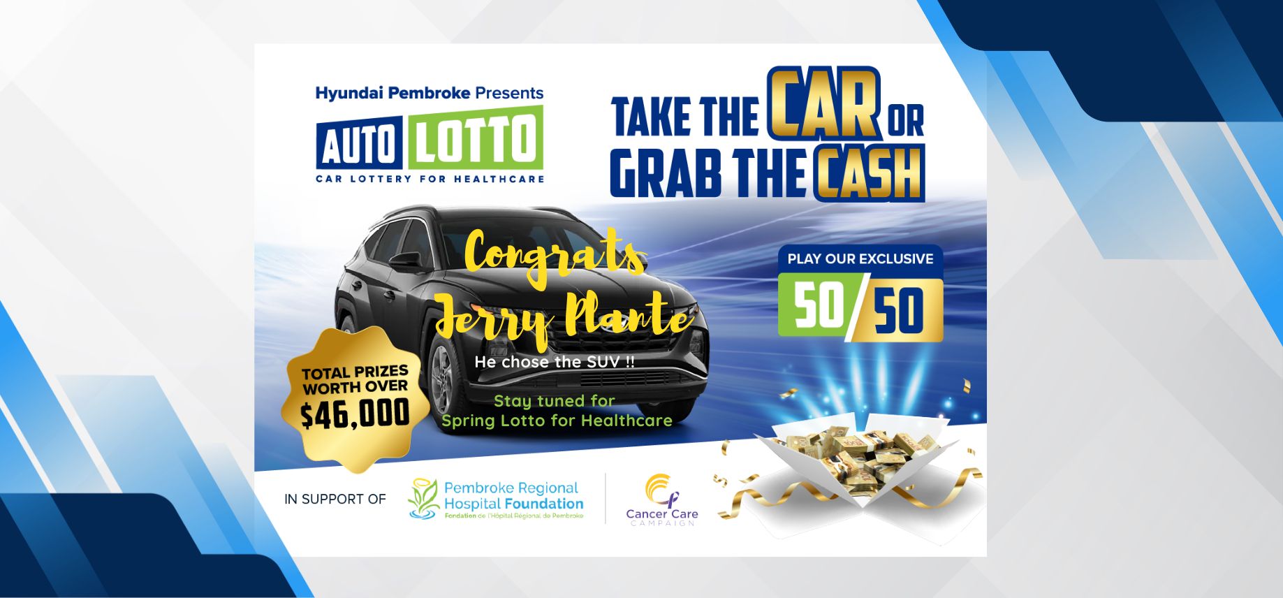 Auto Lotto, Fall 2023 (Desktop)WINNER Pembroke Regional Hospital Foundation