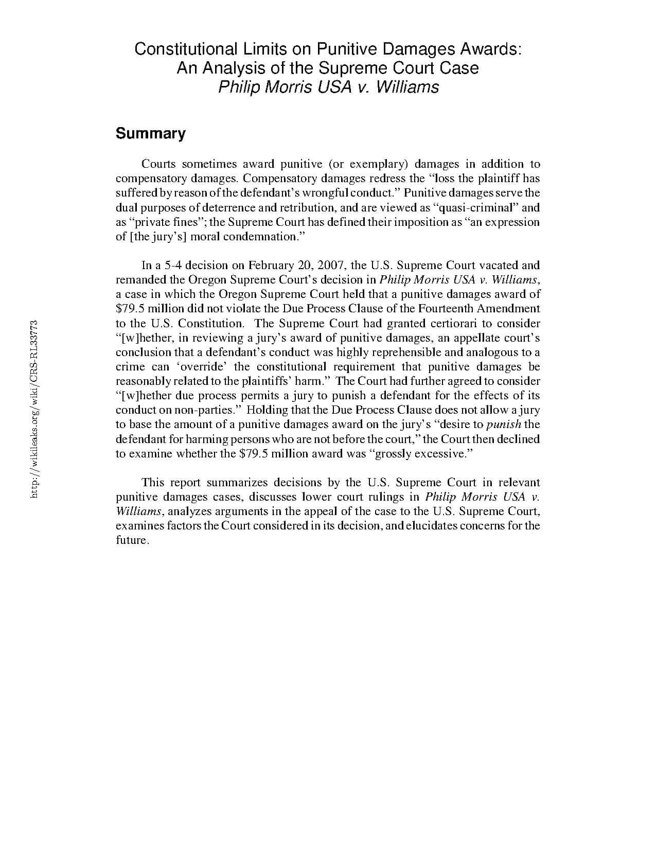 Compensatory Damages Legal Definition Compensatory Damages