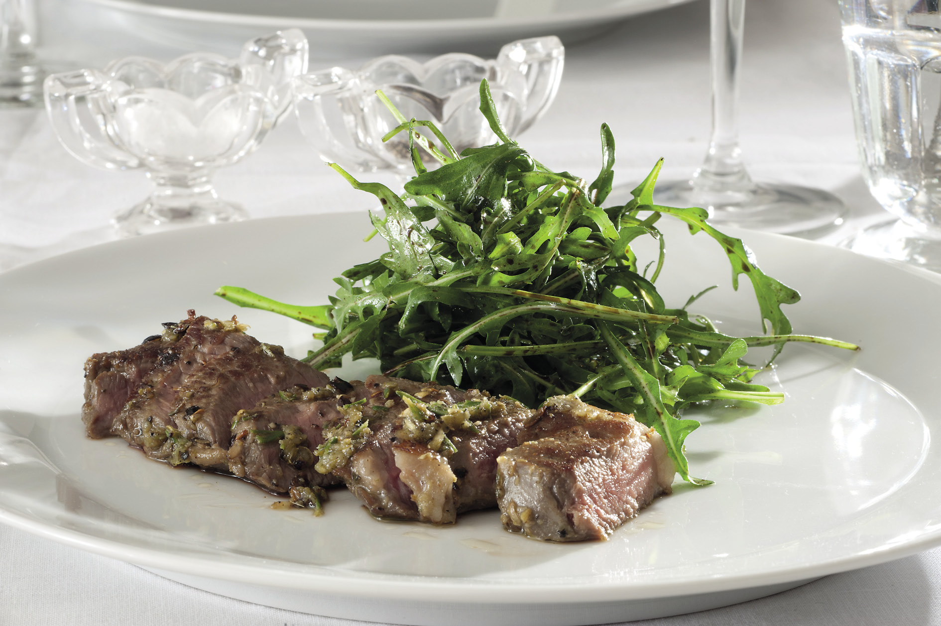 Venison Steak with Juniper Berry and Rosemary Marinade Priceless