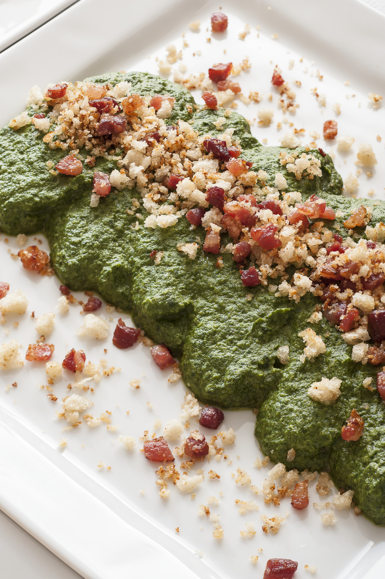 English Spinach with Pancetta & Breadcrumbs Priceless Magazines