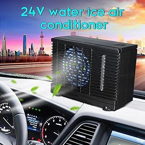 Generic 24V Portable Evaporative Mimi Air Conditioner Home Car Water