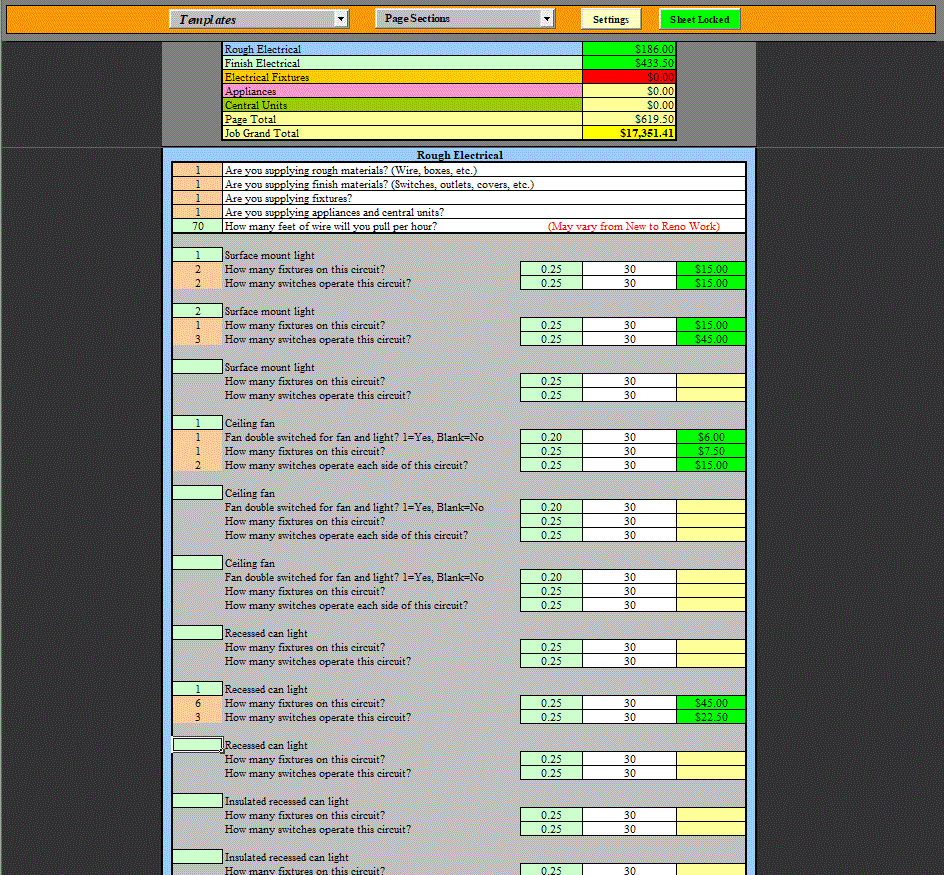 Ultimate Home Construction cost estimating software Price Zip