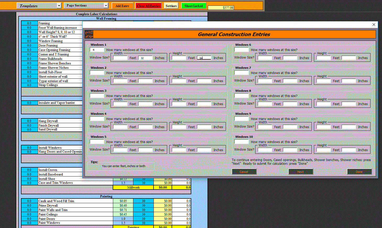 Ultimate Home Construction cost estimating software Price Zip