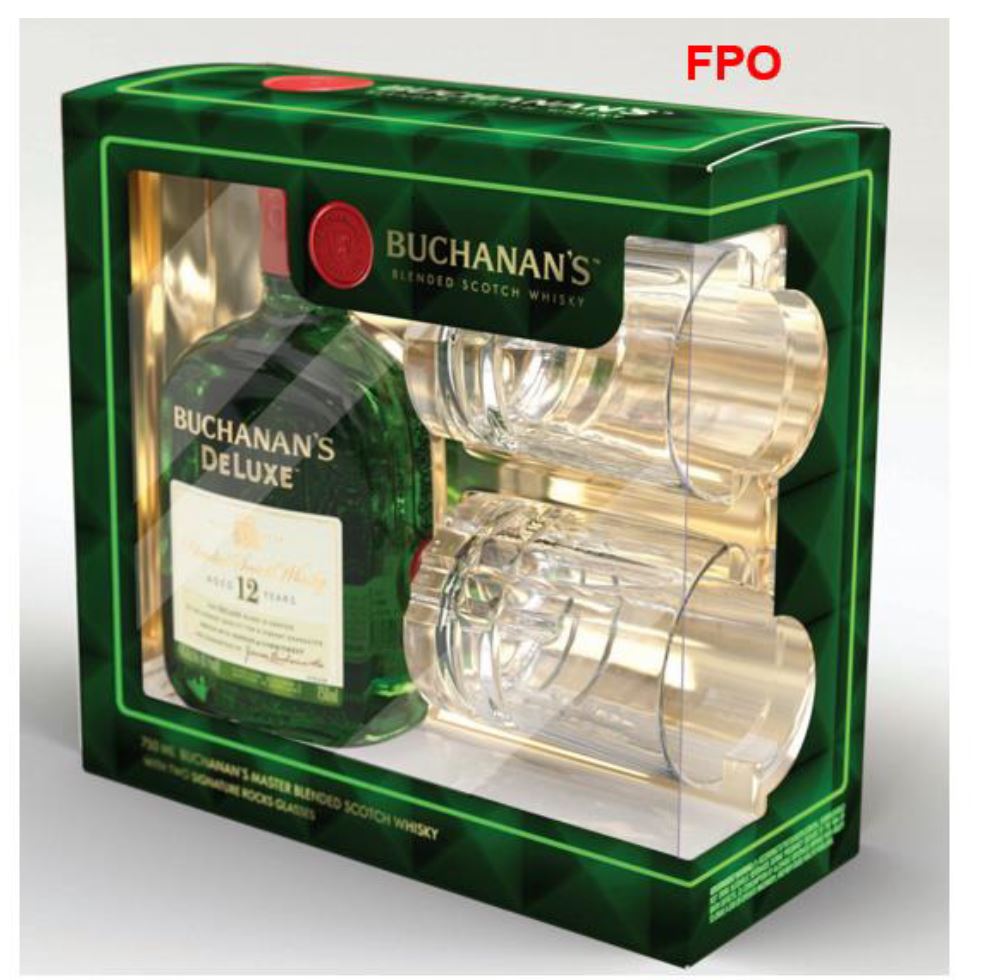 Buchanan's 12Y w/ GLS North Carolina Alcoholic Beverage Control