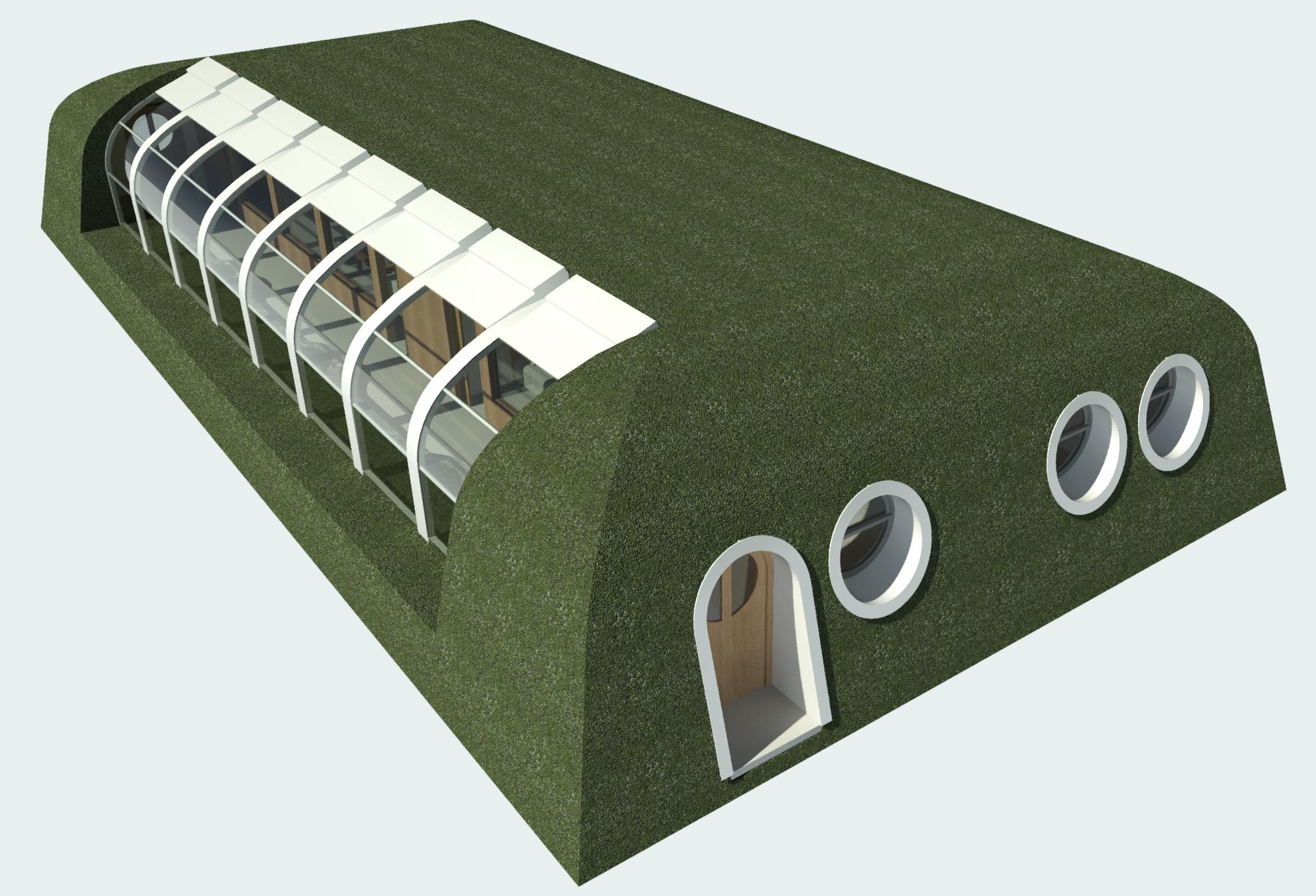 019 EARTHSHIP II 200 Sq M BIOTEKT USA, LLC. Tiny Houses Biotekt