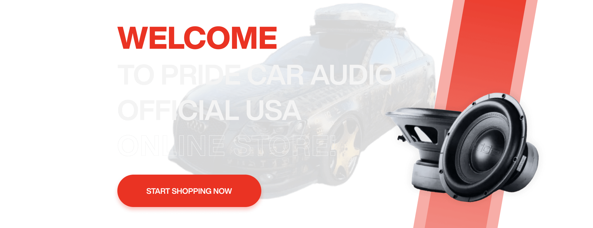 Pride Car Audio official store in the USA