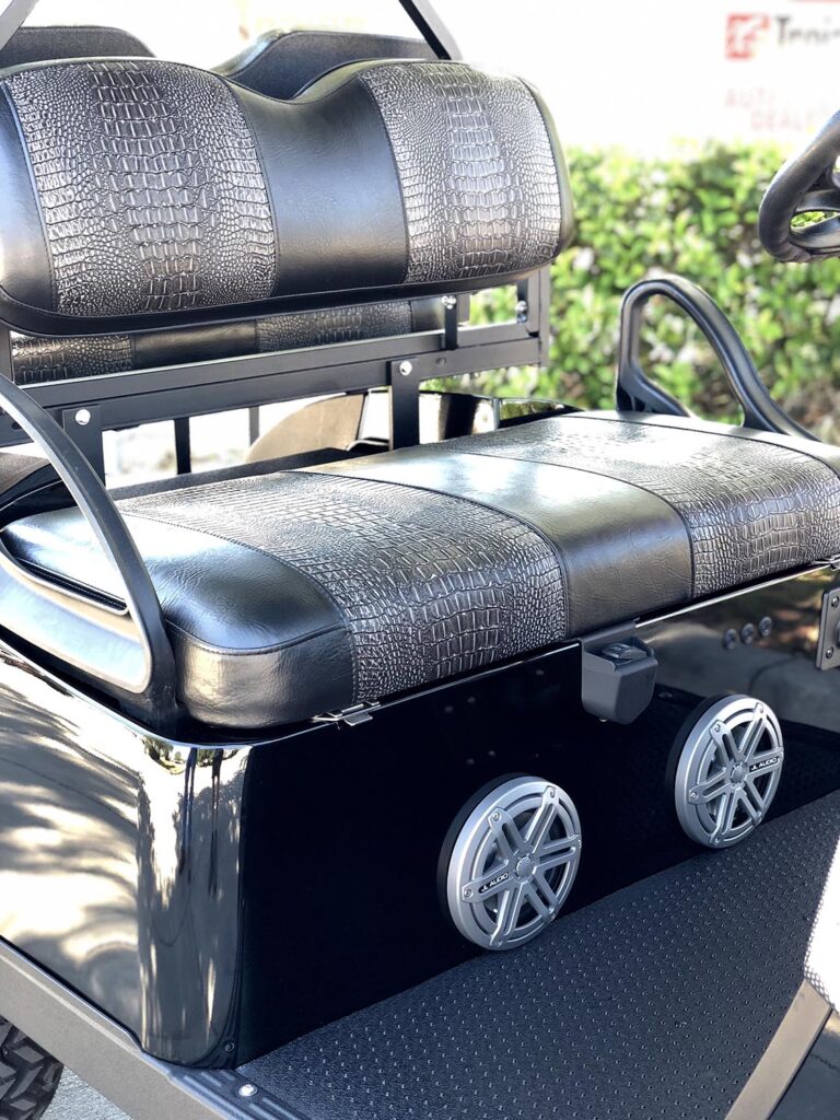 UPHOLSTERY Custom Golf Carts Bradenton FL American Pride Golf Cart