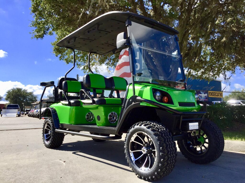 6 PASSENGER Custom Golf Carts Bradenton FL American Pride Golf Cart Services