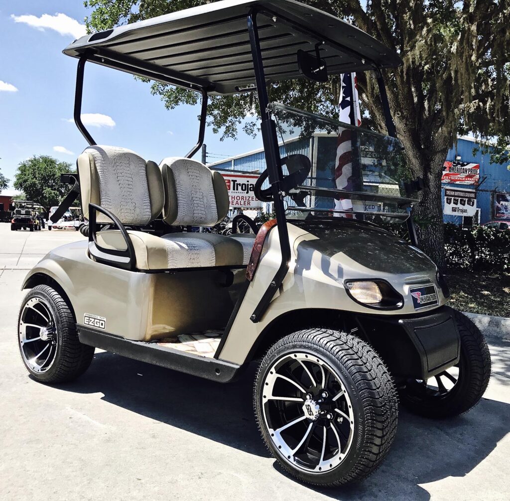 2 PASSENGER Custom Golf Carts Bradenton FL American Pride Golf Cart