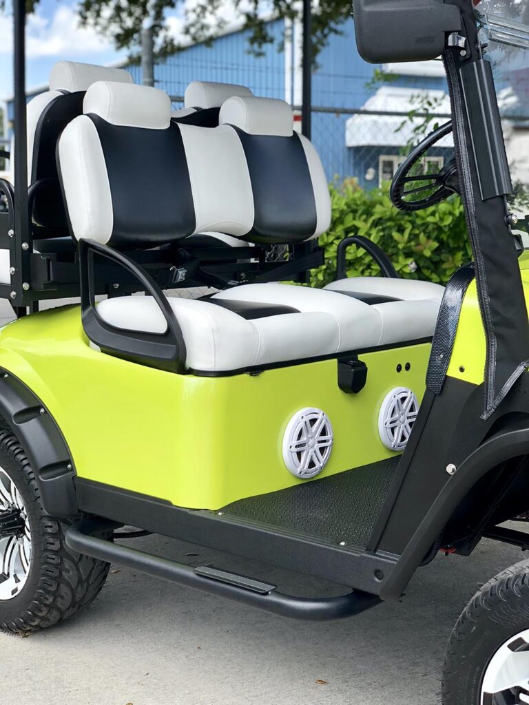 UPHOLSTERY Custom Golf Carts Bradenton FL American Pride Golf Cart