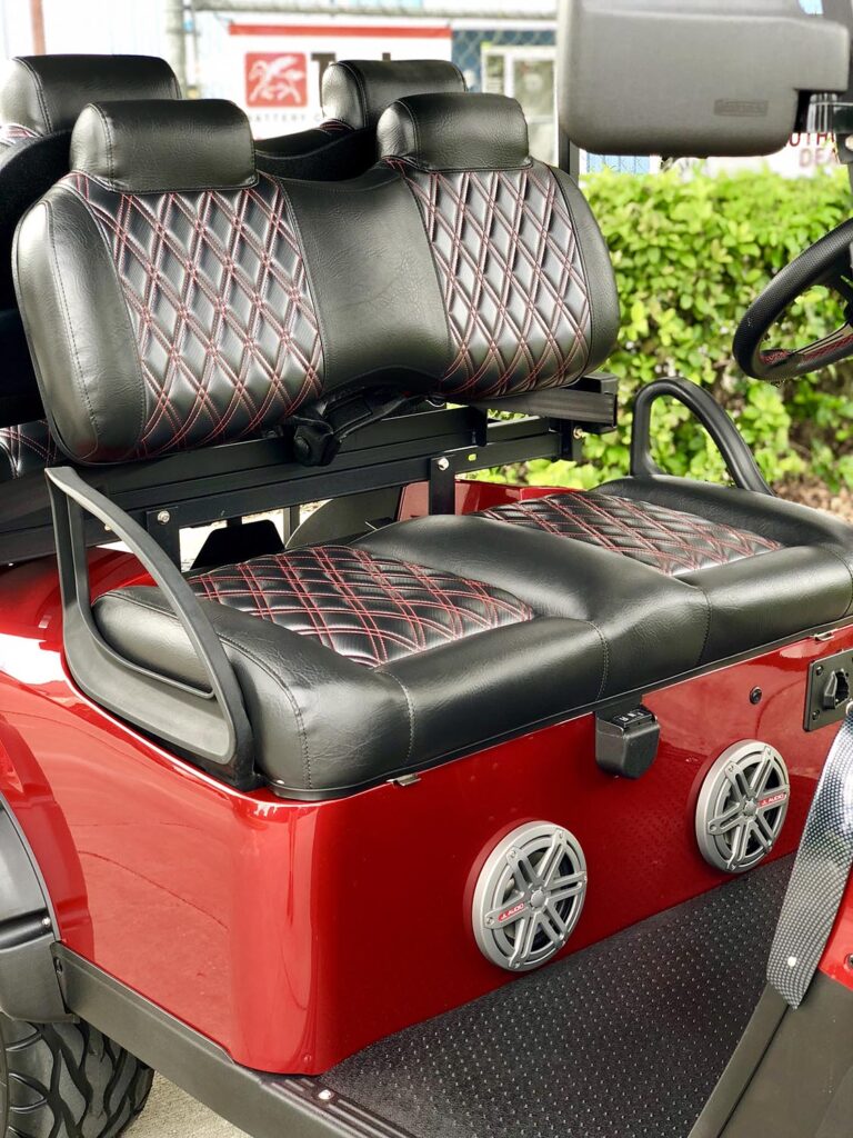 UPHOLSTERY Custom Golf Carts Bradenton FL American Pride Golf Cart