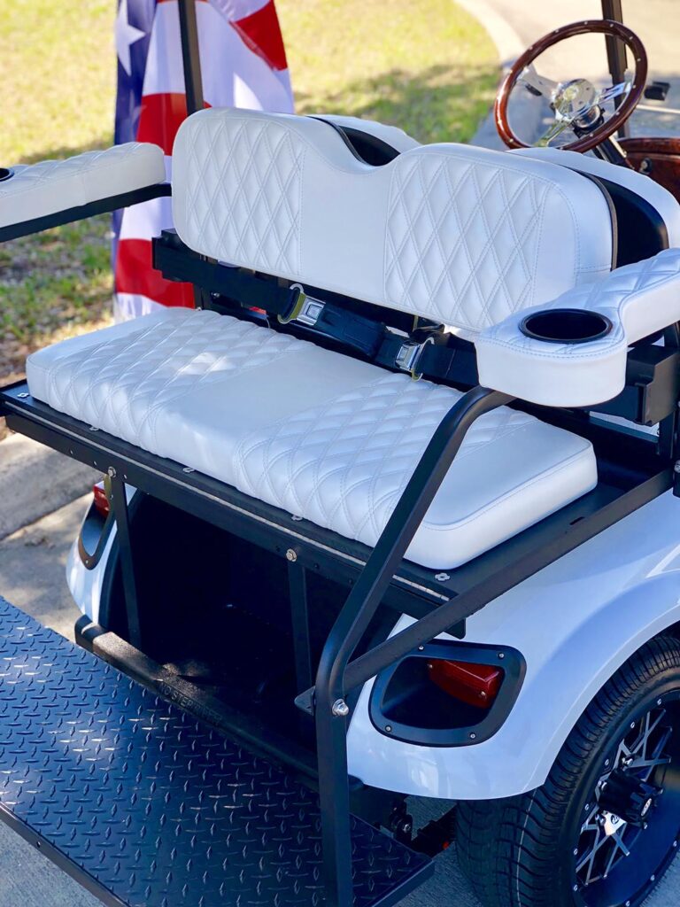 UPHOLSTERY Custom Golf Carts Bradenton FL American Pride Golf Cart