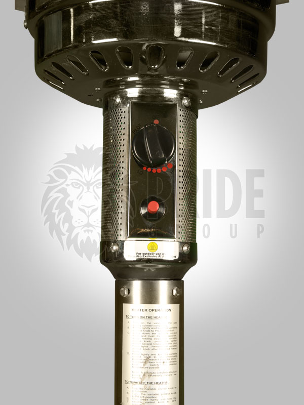 HVAC Heater Umbrella Stainless Steel Propane Pride Group LLC