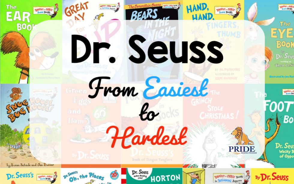 Reading with Dr. Seuss From Easiest to Hardest
