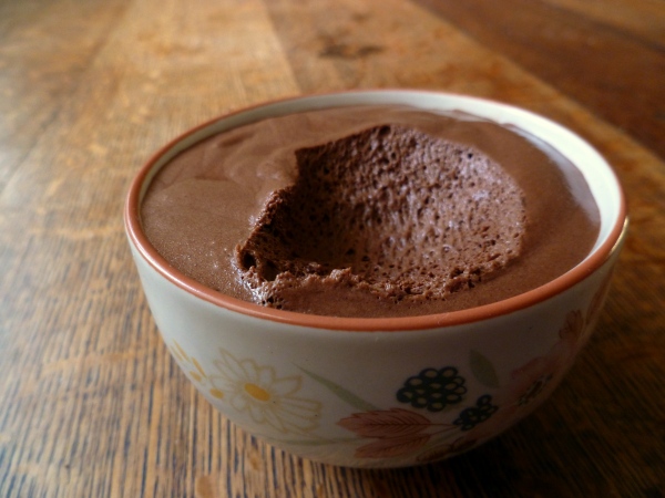 Receta Mousse de Chocolate con Nata Priégola Priégola