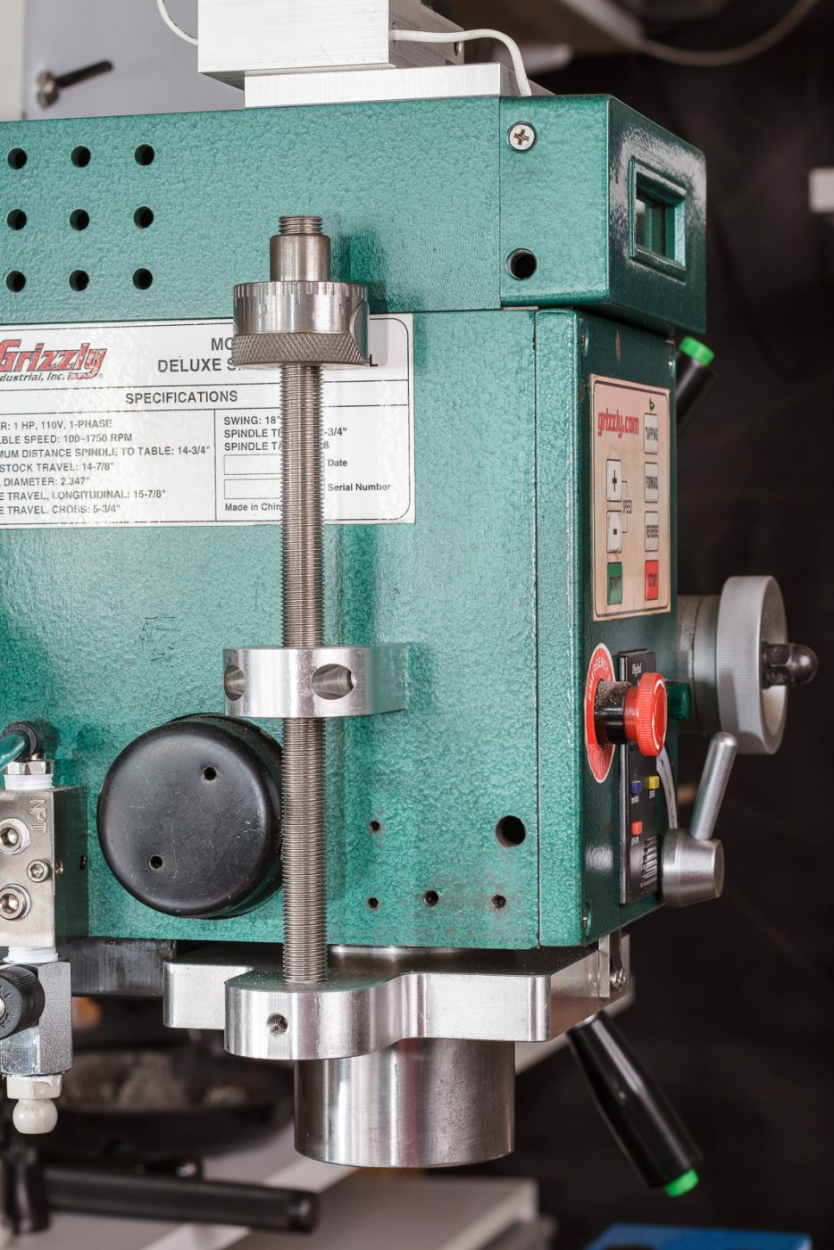 Quill Stop GO463, G0619, Sieg X3 & SX3 Mills Priest Tools