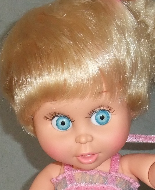 How to add Blush Color to Baby Face Dolls by Galoob PrillyCharmin