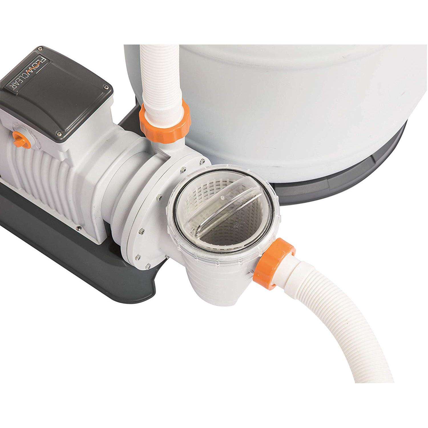 Bestway Flowclear Sandfilteranlage Sandfilterpumpe Schwimmbad 11.355 l