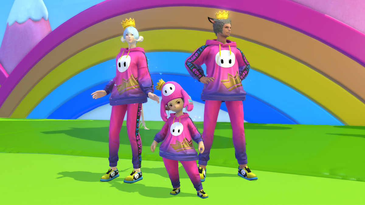 FFXIV and Fall Guys Crossover Event All Rewards Listed Prima Games